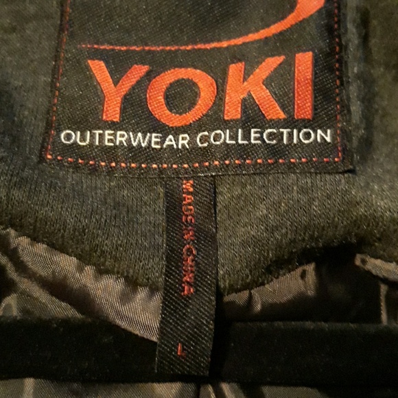 NWOT - YOKI Double-Breasted Coat - Picture 7 of 8